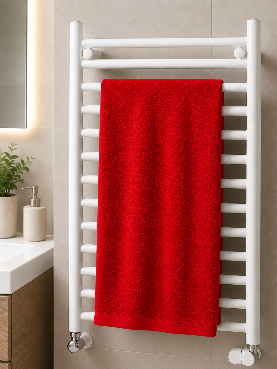 Serviette de bain en microfibre absorbante