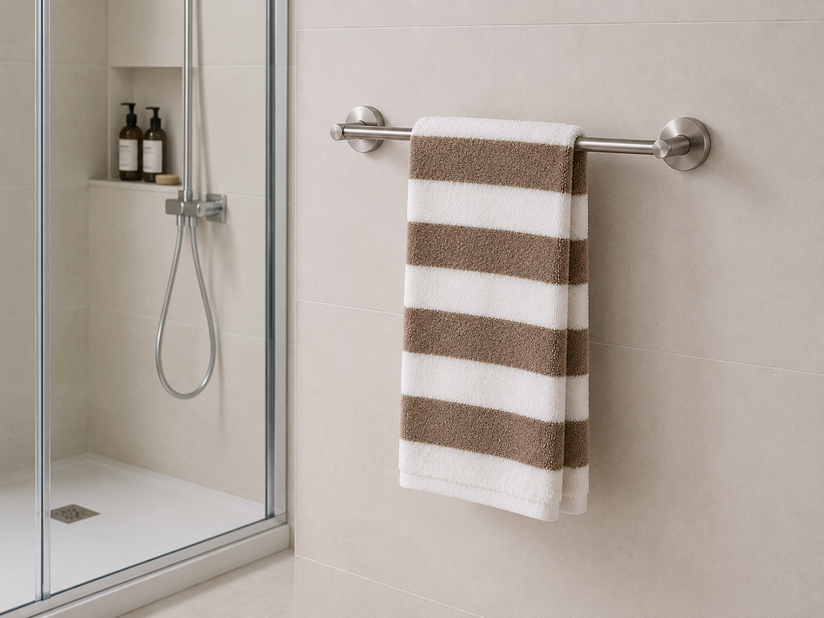 Serviette de toilette en polyester douce et absorbante