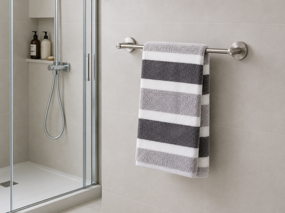 Serviette de toilette en polyester douce et absorbante