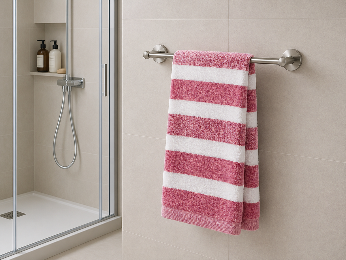 Serviette de toilette en polyester douce et absorbante