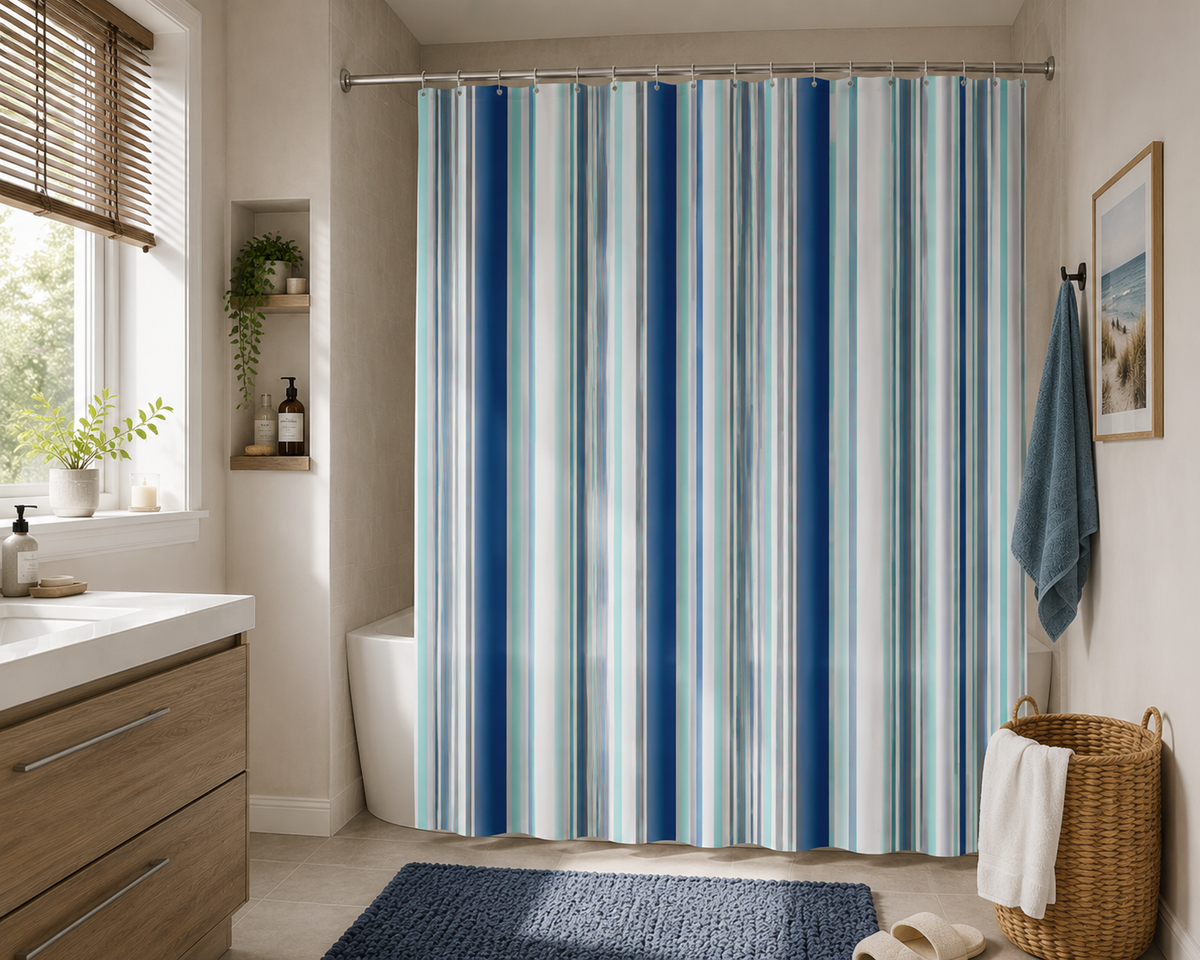 Rideau de douche imperméable